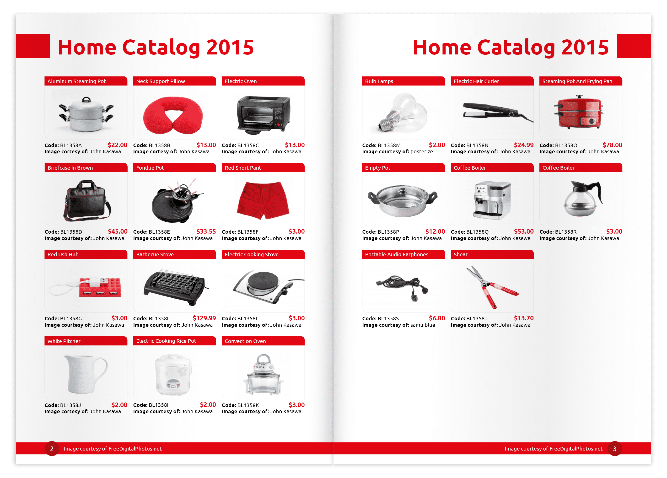 catalog template 941