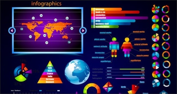 infographics psd 841