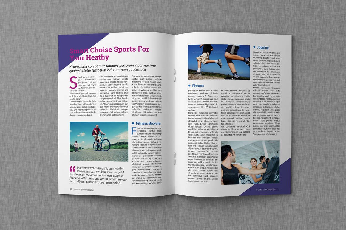 Free Magazine Layout Templates For Word Free Download Printable Templates