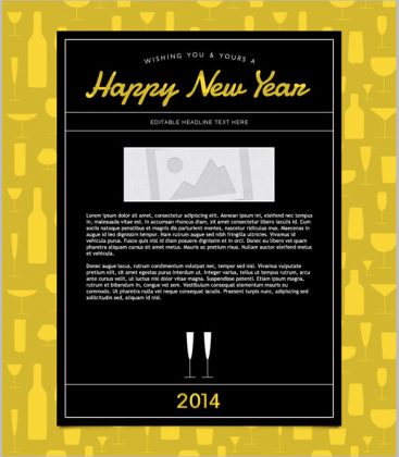 Happy New Year Email Templates – Templates Front